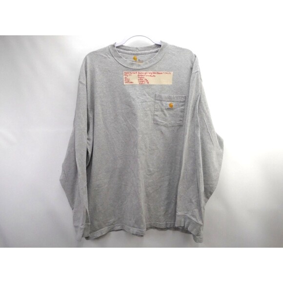 Carhartt Other - Carhartt K126 Mens Size XL Mid-weight Long Sleeve Oversized Gray Workwear